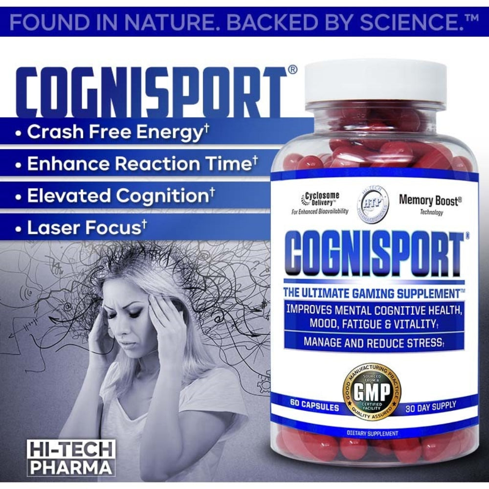 Hi-Tech Pharmaceuticals Cognisport | Ultimate Gaming Supplement