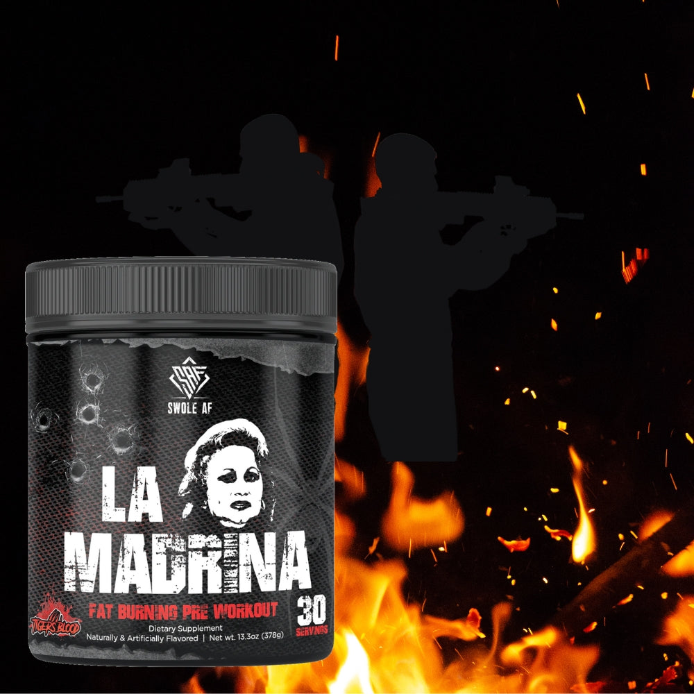 Swole AF La Madrina | Fat Burning Pre-Workout Supplement