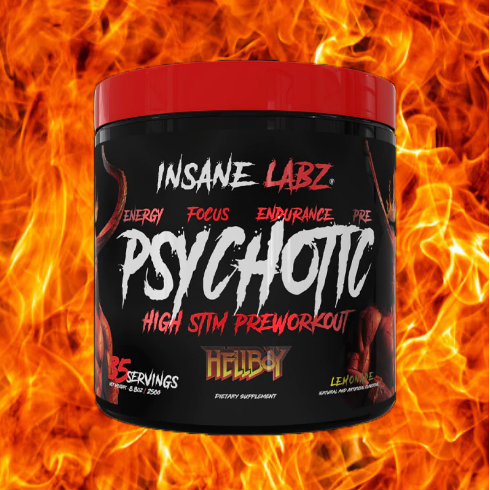 Psychotic HellBoy Edition NEW High Stim Pre-Workout