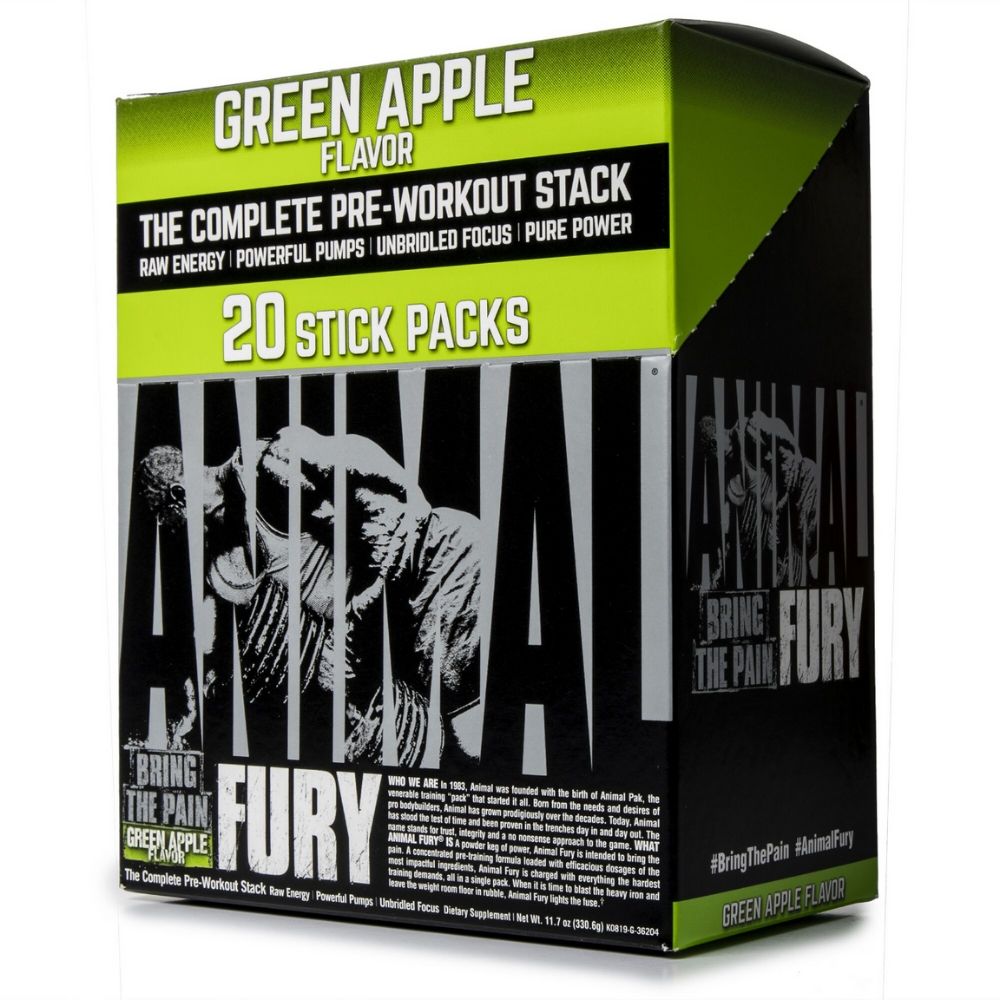 Animal Reveals New Convenient Stick Packs of Fury Pre-Workout