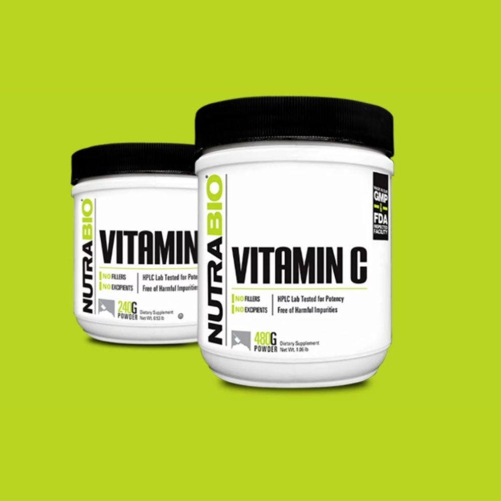 NutraBio Adds Powdered Vitamin C Supplement for Immune Health