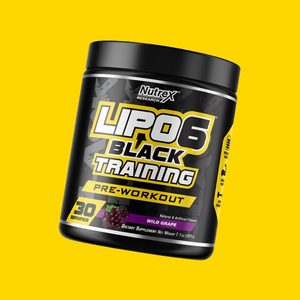 All New Lipo 6 Black Training Pre-Workout from Nutrex Research