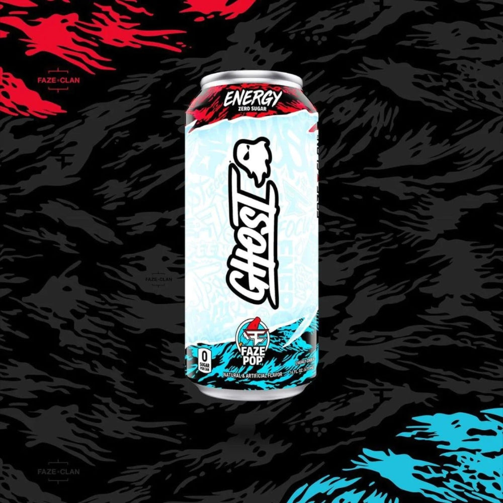 Ghost Energy Drink NEW Flavor | Introducing Faze Pop