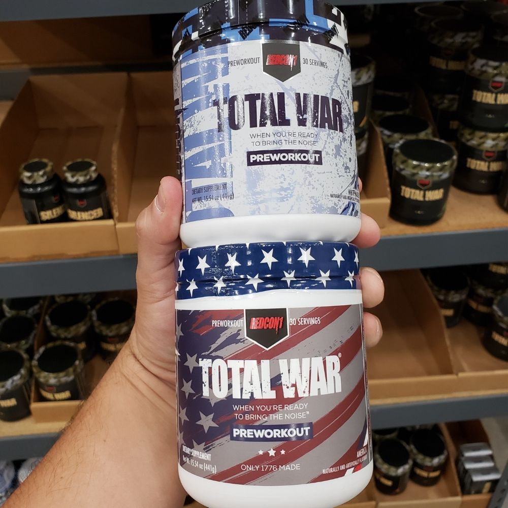 Redcon1 Total War Limited Edition Flavors WhiteWalker & America Now Available