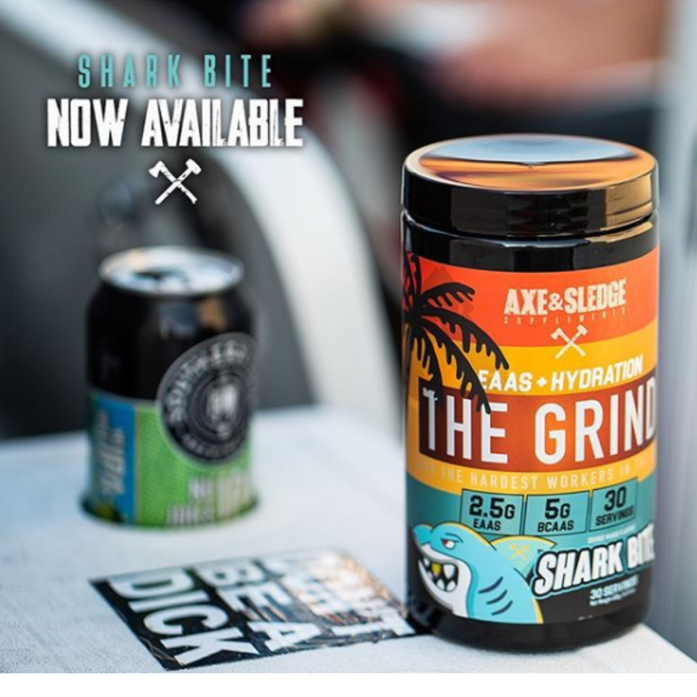 Axe & Sledge Adds New Shark Bite Flavor to Amino Formula The Grind