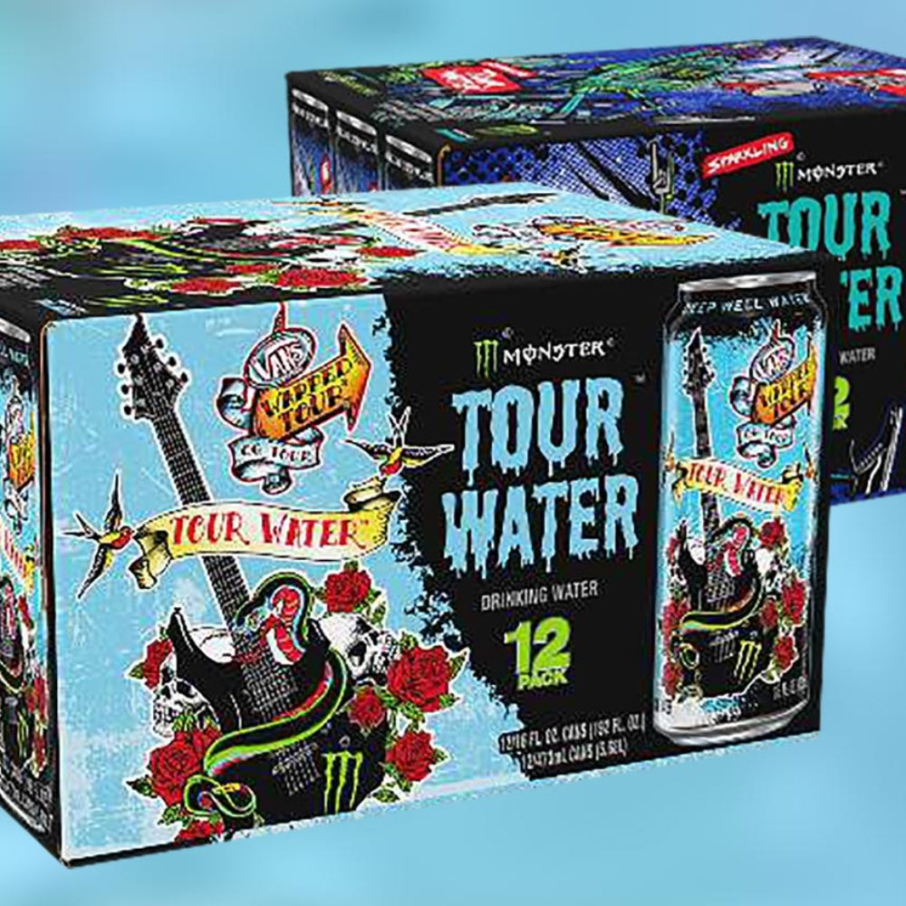 Monster Is Coming Out With Exclusive Canned Water | Monster Tour Water