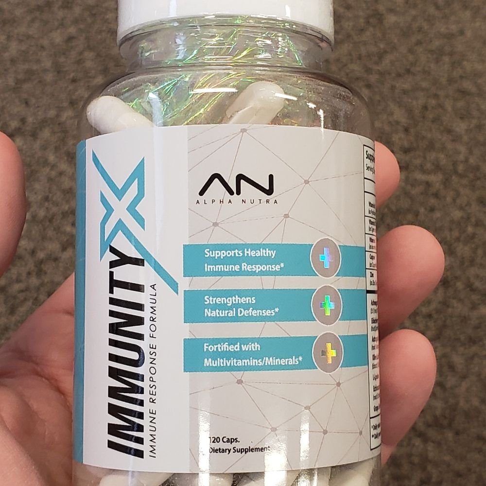 Alpha Nutra Immunity X, All New Immune Support Formula