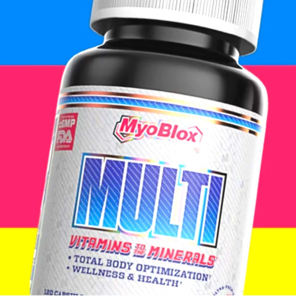 All New MyoBlox MULTI Vitamin and Mineral Supplement