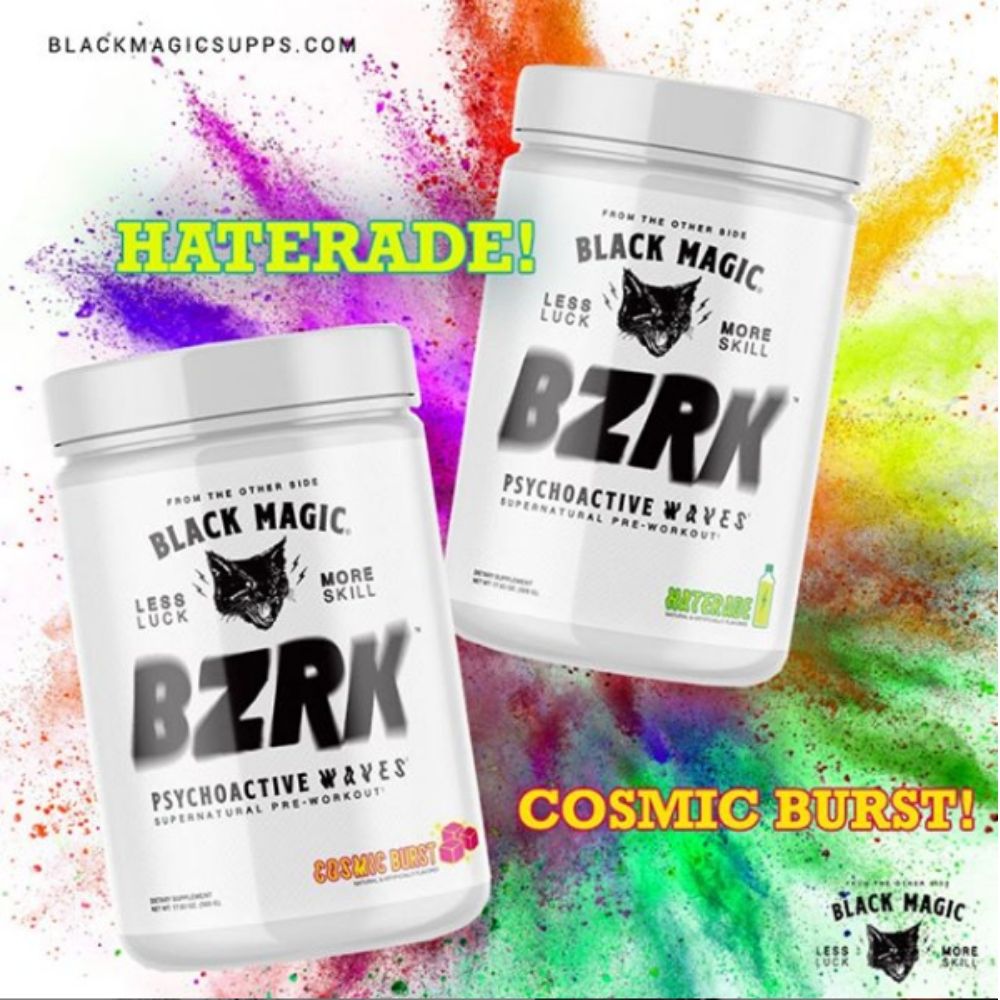 Black Magic Supps Reformulates BZRK & Adds 2 New Flavors
