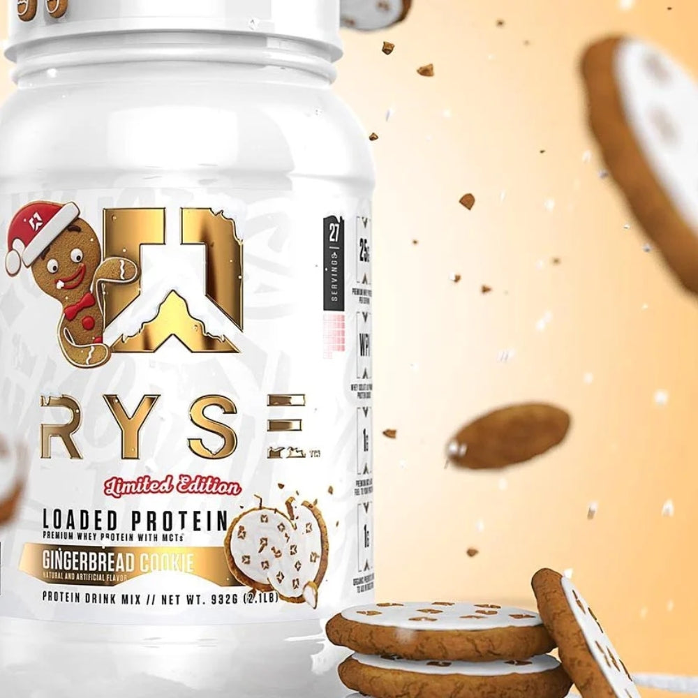 NEW Ryse Loaded Protein Flavor | Gingerbread Cookie