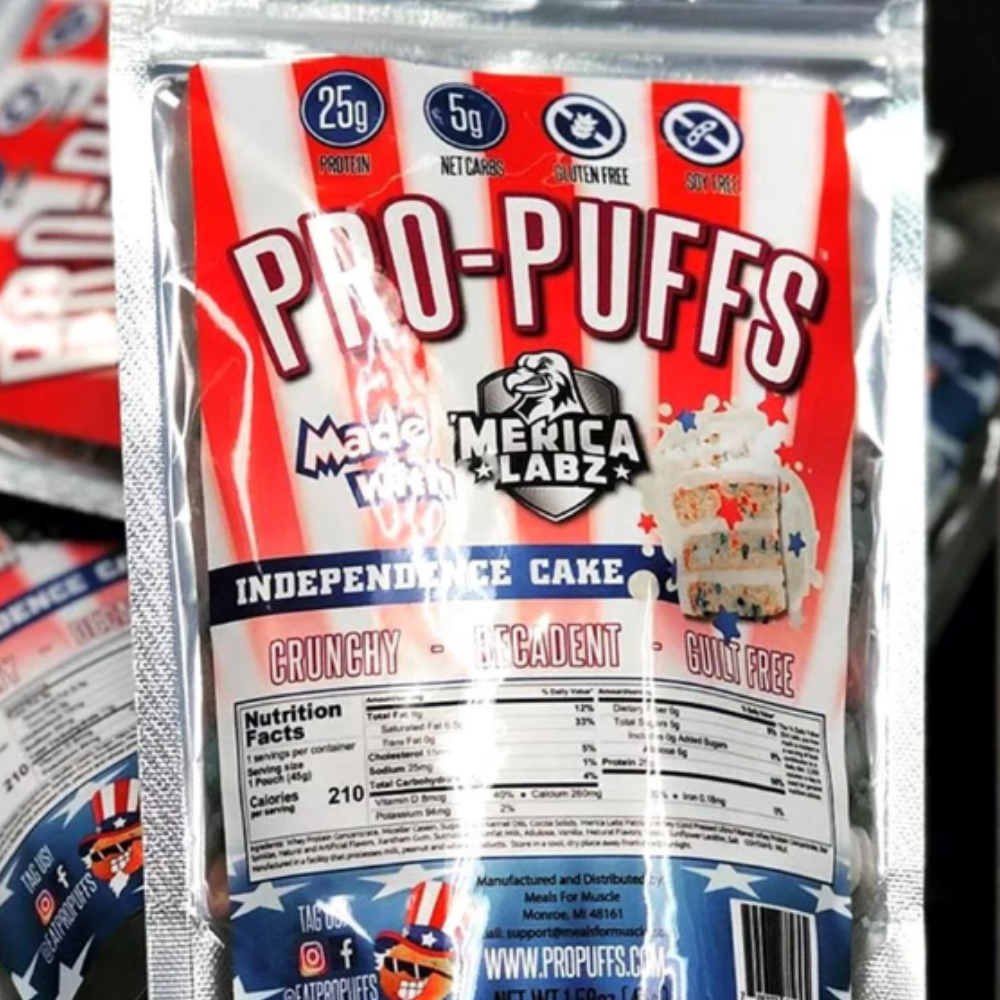 Exciting Collab Between 'Merica Labz & Protein Puffs - Special New Flavor