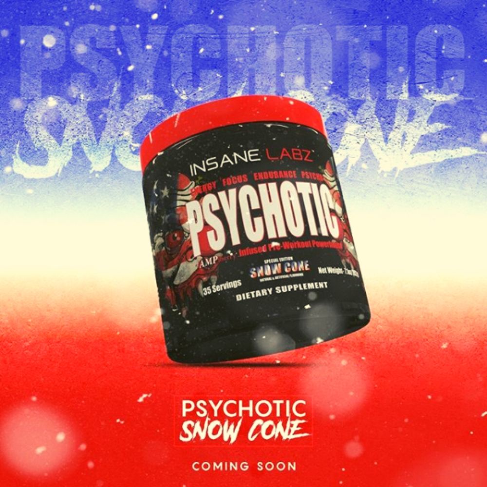 New Snow Cone Flavor Coming to Insane Labz Psychotic