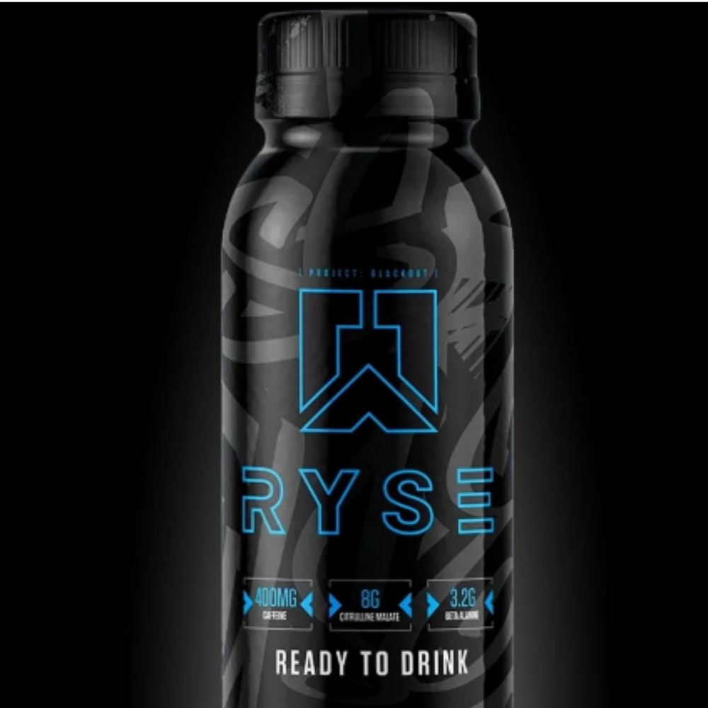 All New RYSE Blackout RTD Pre-Workout Coming Soon!