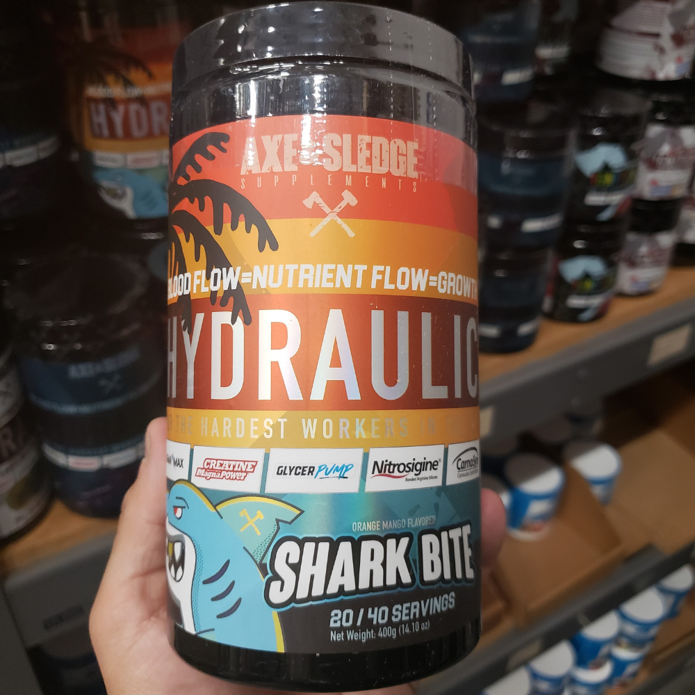 Axe & Sledge Hydraulic Now Available in New Shark Bite Flavor