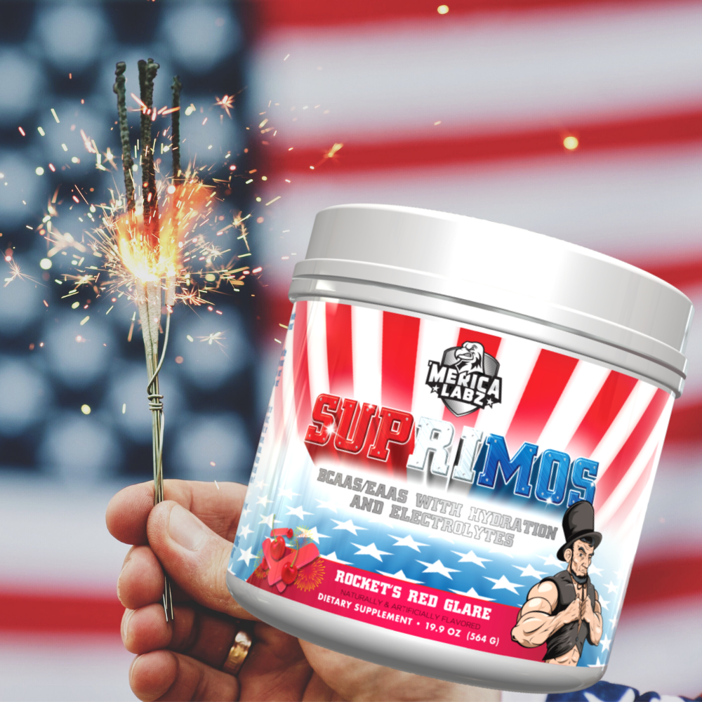 Merica Labz Minos Becomes Suprimos BCAA & EAA Supplement