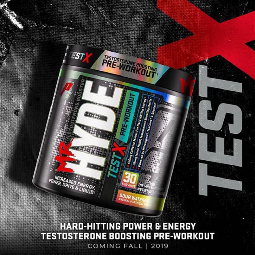 New ProSupps Mr. Hyde Test X Testosterone Boosting Pre-Workout