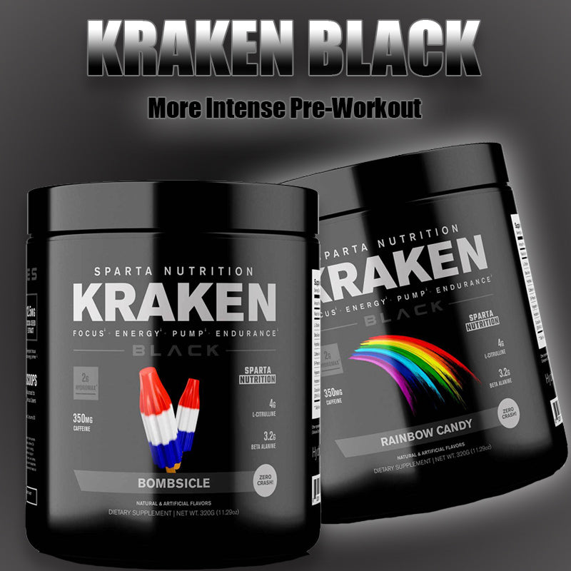 Sparta Nutrition New Pre-Workout - KRAKEN BLACK