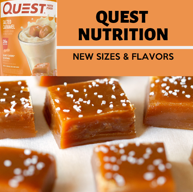 Coming Soon: Quest Nutrition Protein Powders New Sizes & Flavors