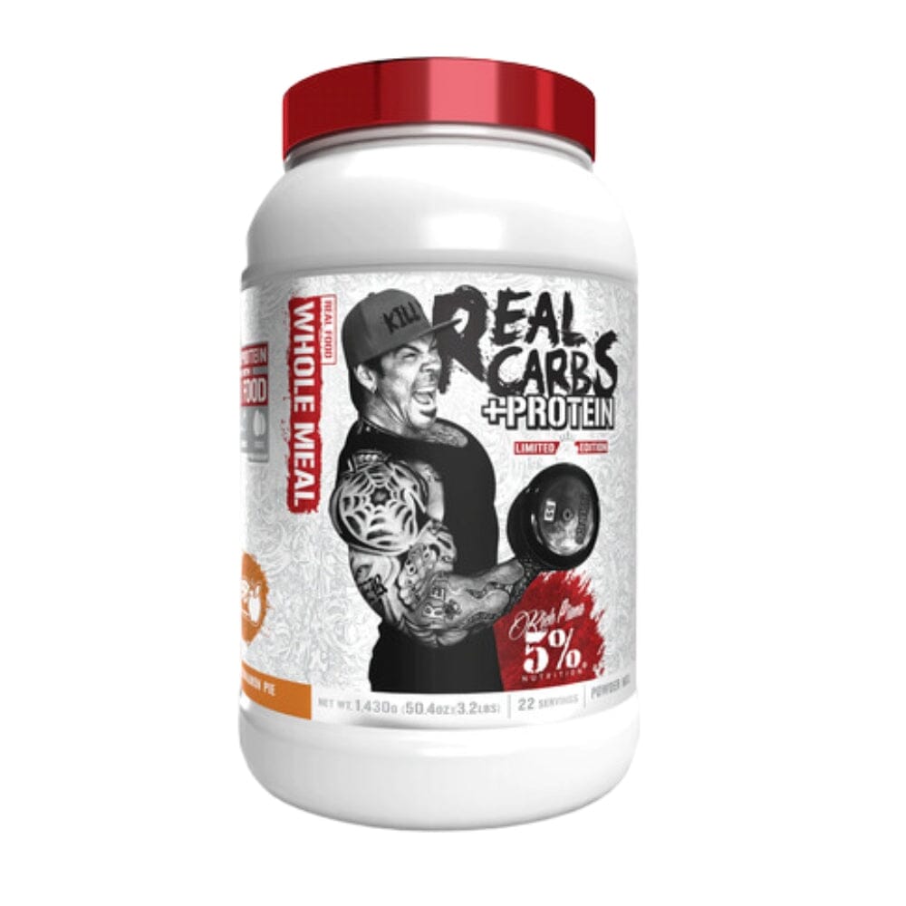 5% Real Carbs + Protein 22 Servings Protein Powders 5% Nutrition Apple Cinnamon Pie 