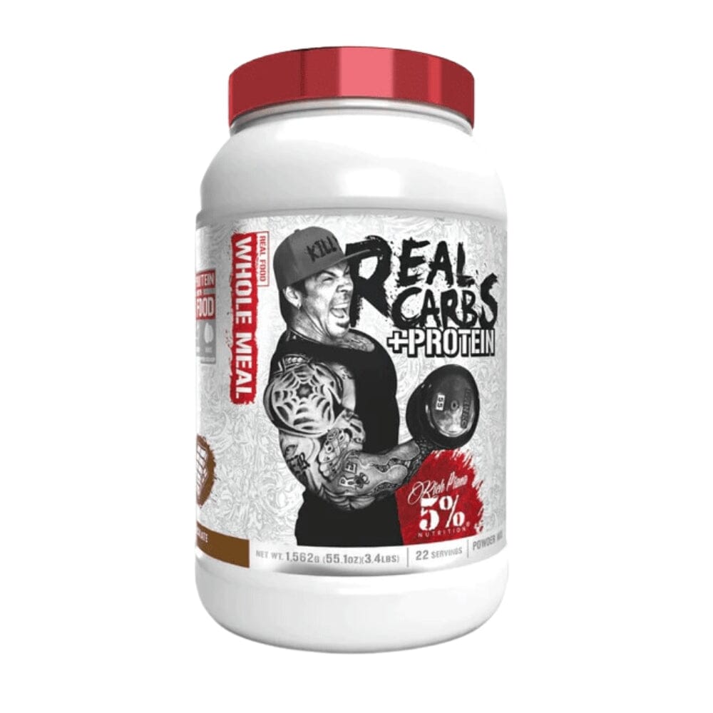 5% Real Carbs + Protein 22 Servings Protein Powders 5% Nutrition Chocolate 