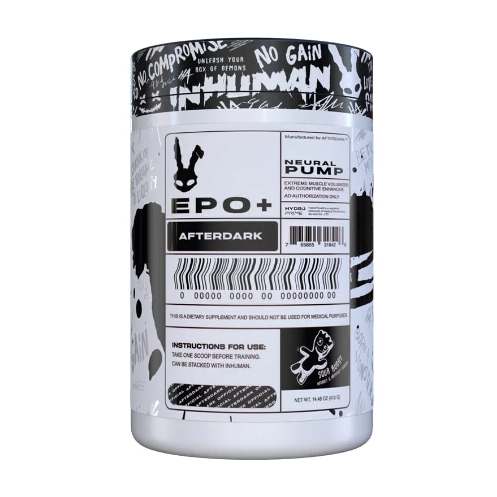 AfterDark EPO+ Neural Pump 21 Servings Pre-Workouts AfterDark Sour Buddy (V1) 
