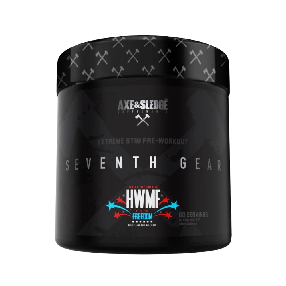 Axe & Sledge Seventh Gear 30 Servings Pre-Workouts AXE & SLEDGE Freedom 