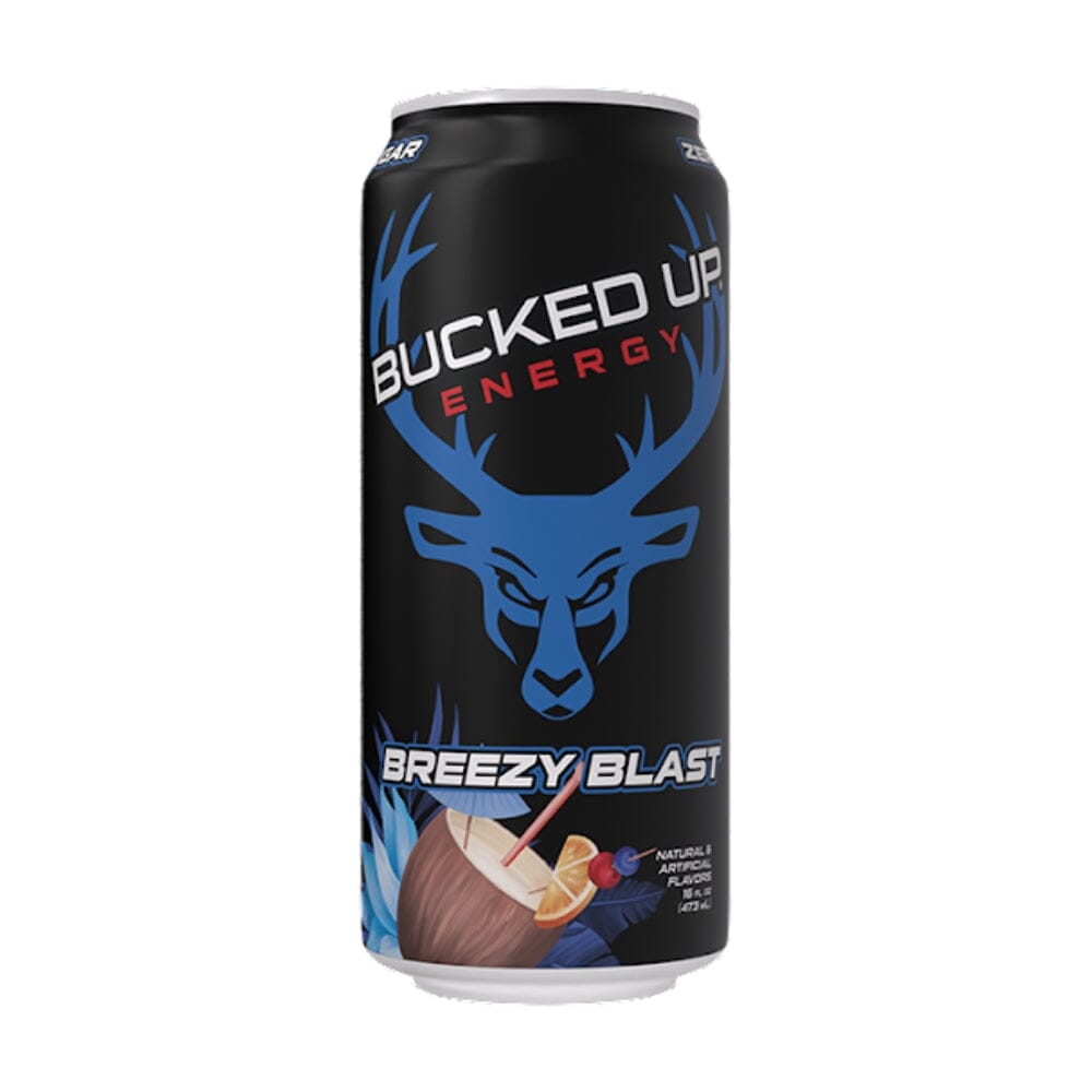 Bucked Up Energy Drink RTD 12/Case Drinks Bucked Up Breezy Blast 