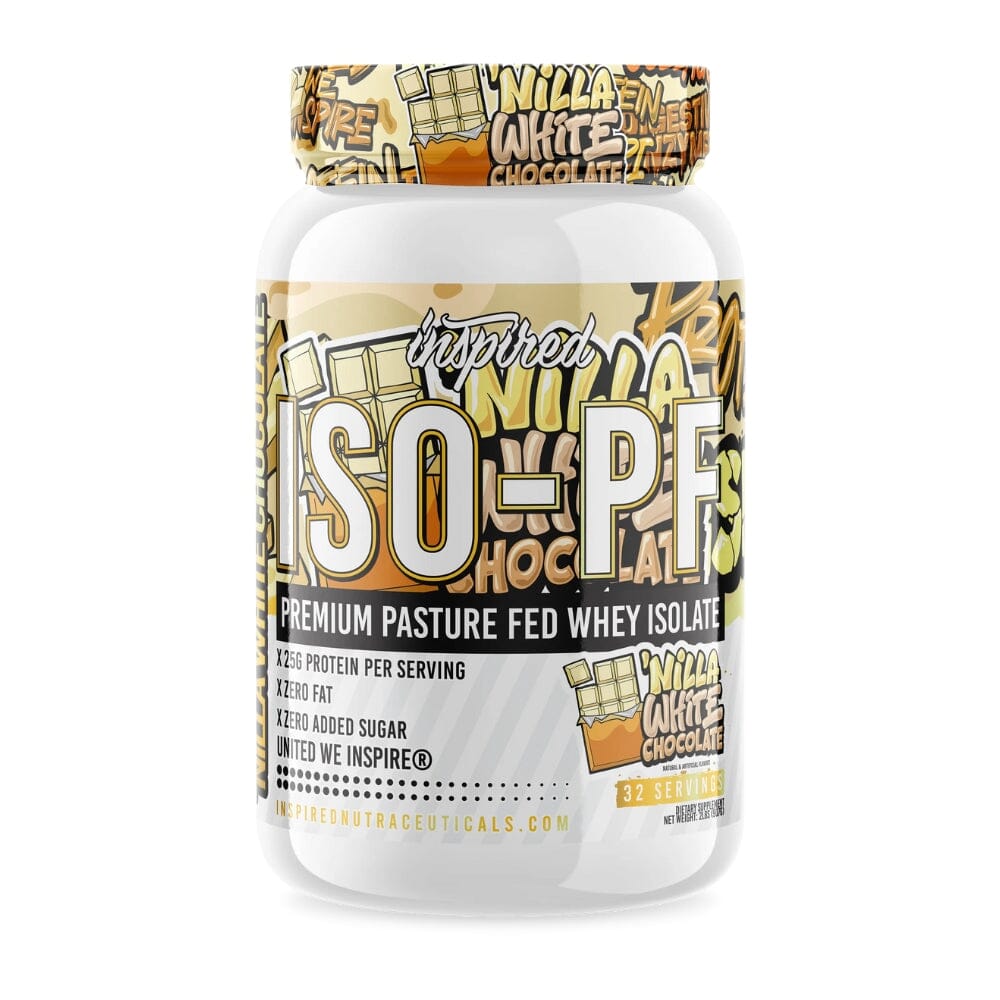 Inspired Nutraceuticals ISO-PF 2lbs Protein Powders Inspired Nutraceuticals "Nilla White Chocolate 