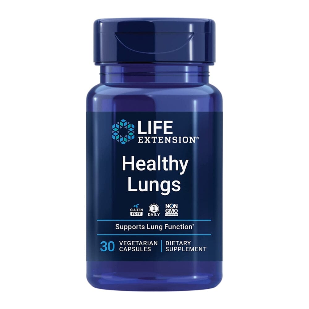Life Extension Healthy Lungs 30/Vegetarian Capsules Specialty Health Products Life Extension 