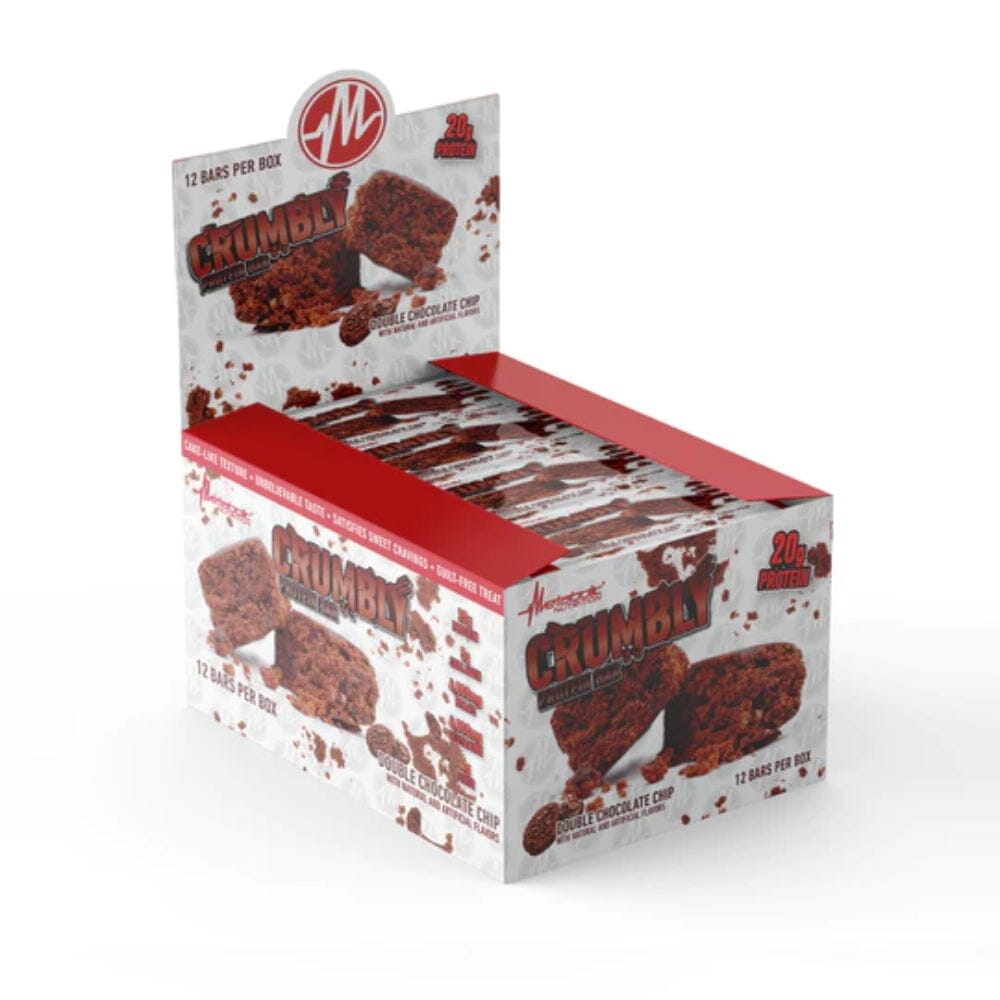 Metabolic Nutrition Crumbly Protein Bar 12/Box Bars Metabolic Nutrition Double Chocolate Chip 