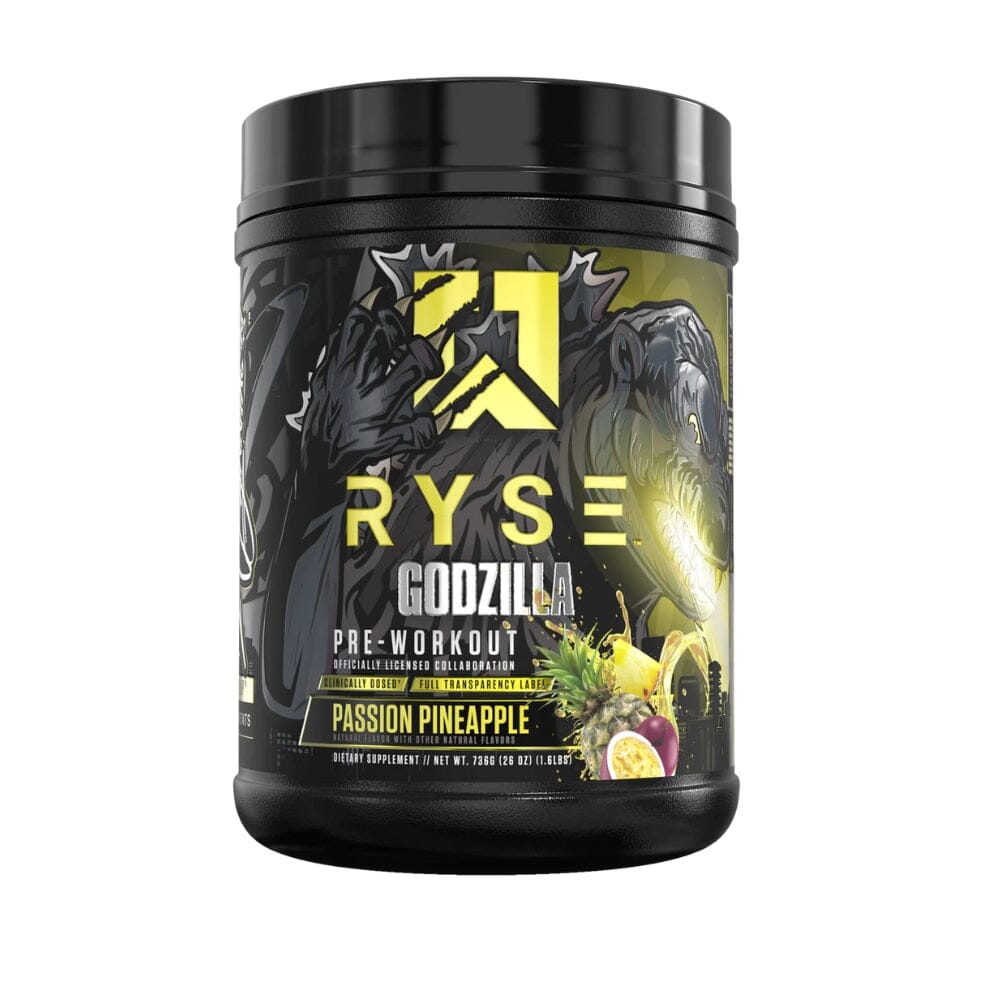 Ryse Godzilla Pre Pre-Workouts Ryse Supplements Passion Pineapple 