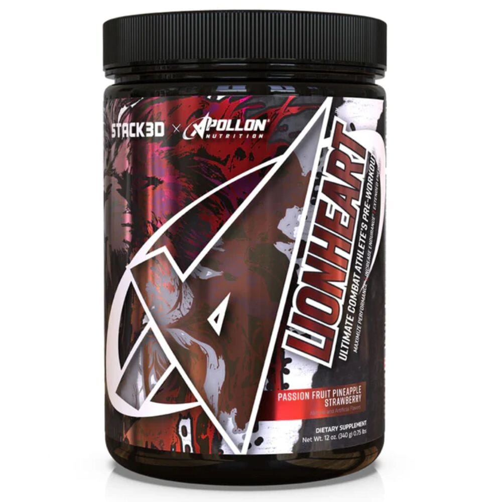 Apollon Assassin LionHeart 40 Servings Pre-Workouts Apollon Nutrition Passion Fruit Pineapple Strawberry 