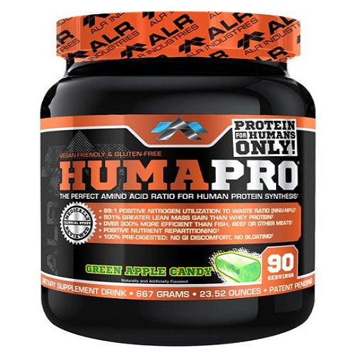 ALRI (ALR Industries) Humapro 90 Servings Green Apple Candy (DISC)