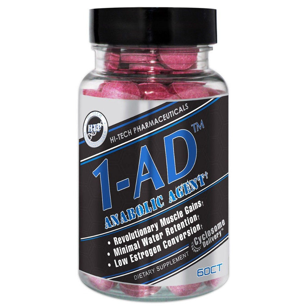 Hi-Tech Pharmaceuticals 1-AD 1-Andro 60CT Testosterone Boosters Hi-Tech Pharmaceuticals  (1059209084971)