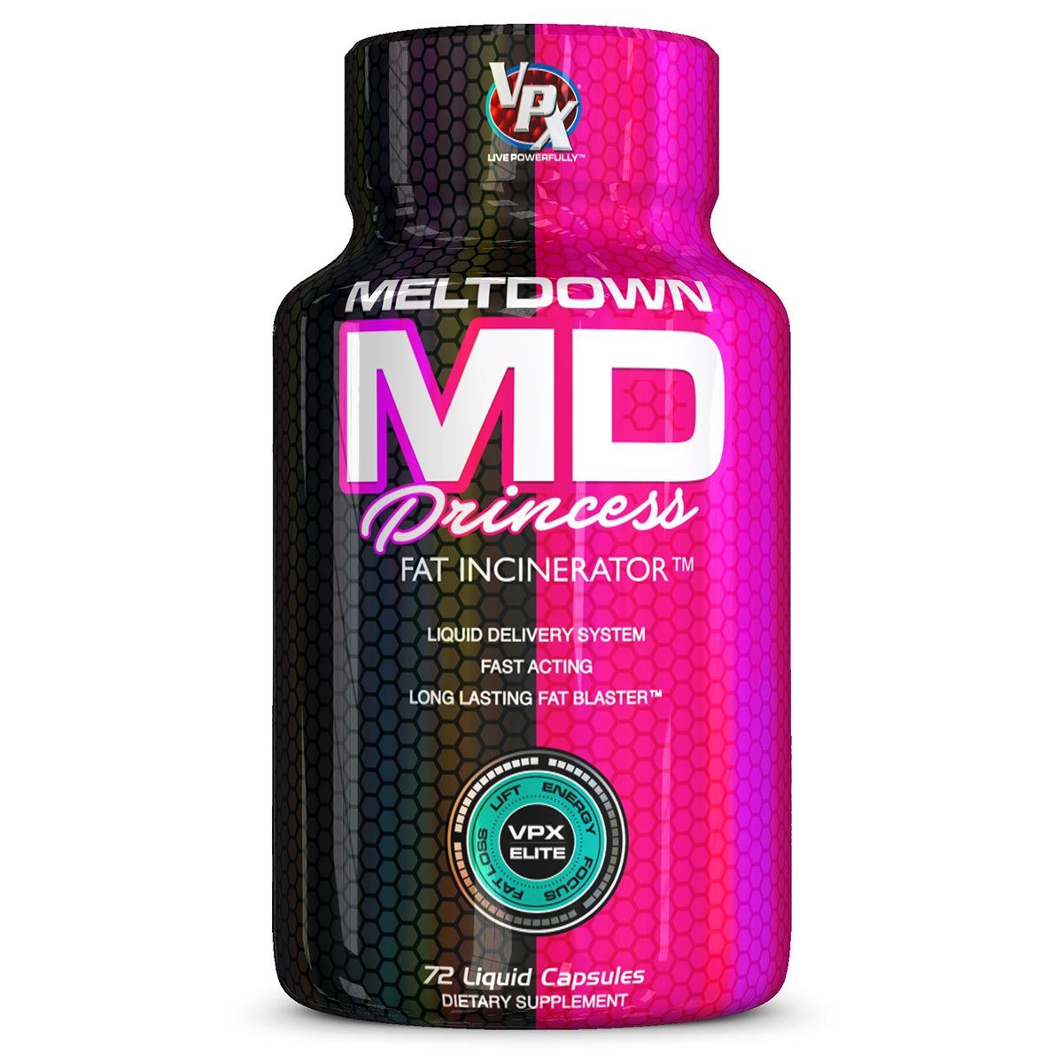 VPX MELTDOWN PRINCESS 72C Fat Burner VPX  (1262416232491)