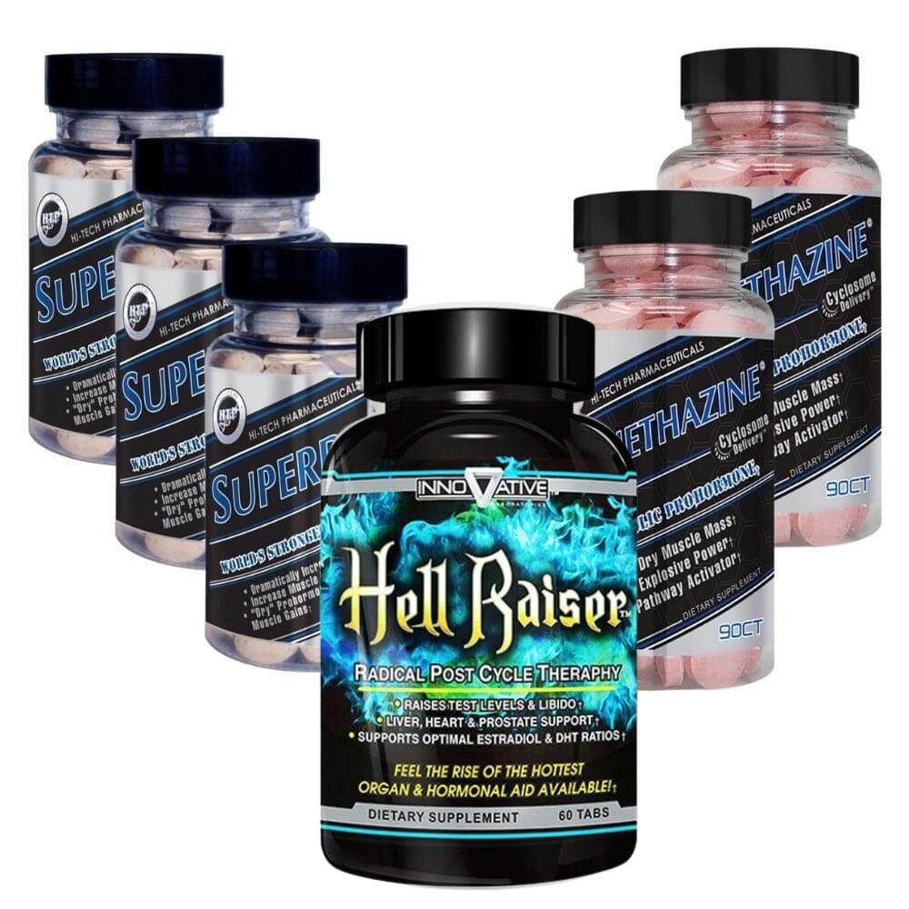 12 Week Strength & Power Cycle Prohormone Stack Prohormones, Andro & Support Hi-Tech Pharmaceuticals 