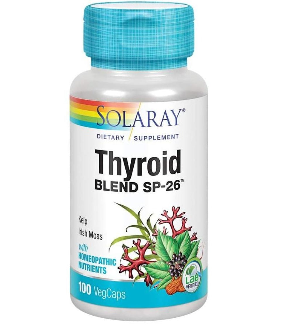 SOL SP-26 THYROID BLEND 100C Store Stock Only Solaray 