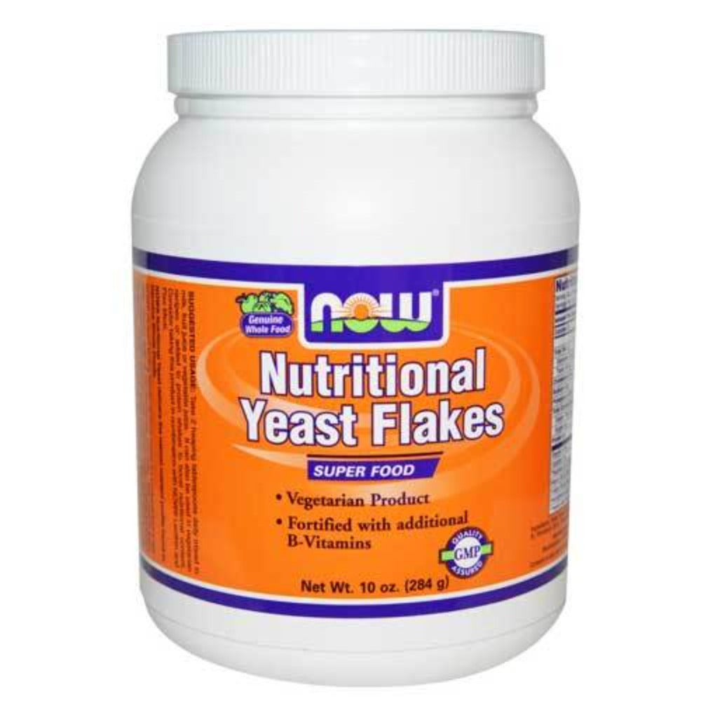 Now Foods Nutritional Yeast Flakes 10 Oz Greens / Super Foods Now Foods  (1059100491819)