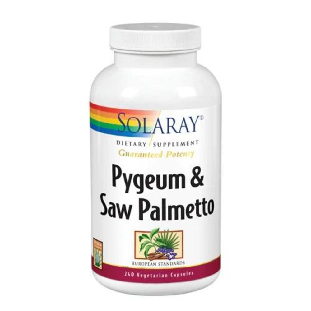 Solaray Pygeum & Saw Palmetto 240C Herbs Solaray 