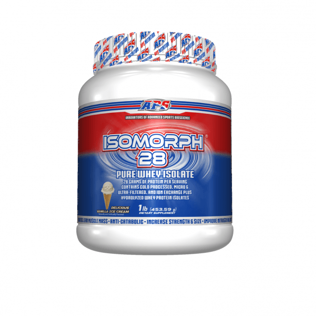 APS ISOMORPH 1LBS Protein Powders APS Nutrition Vanilla Ice Cream  (1824842285099)