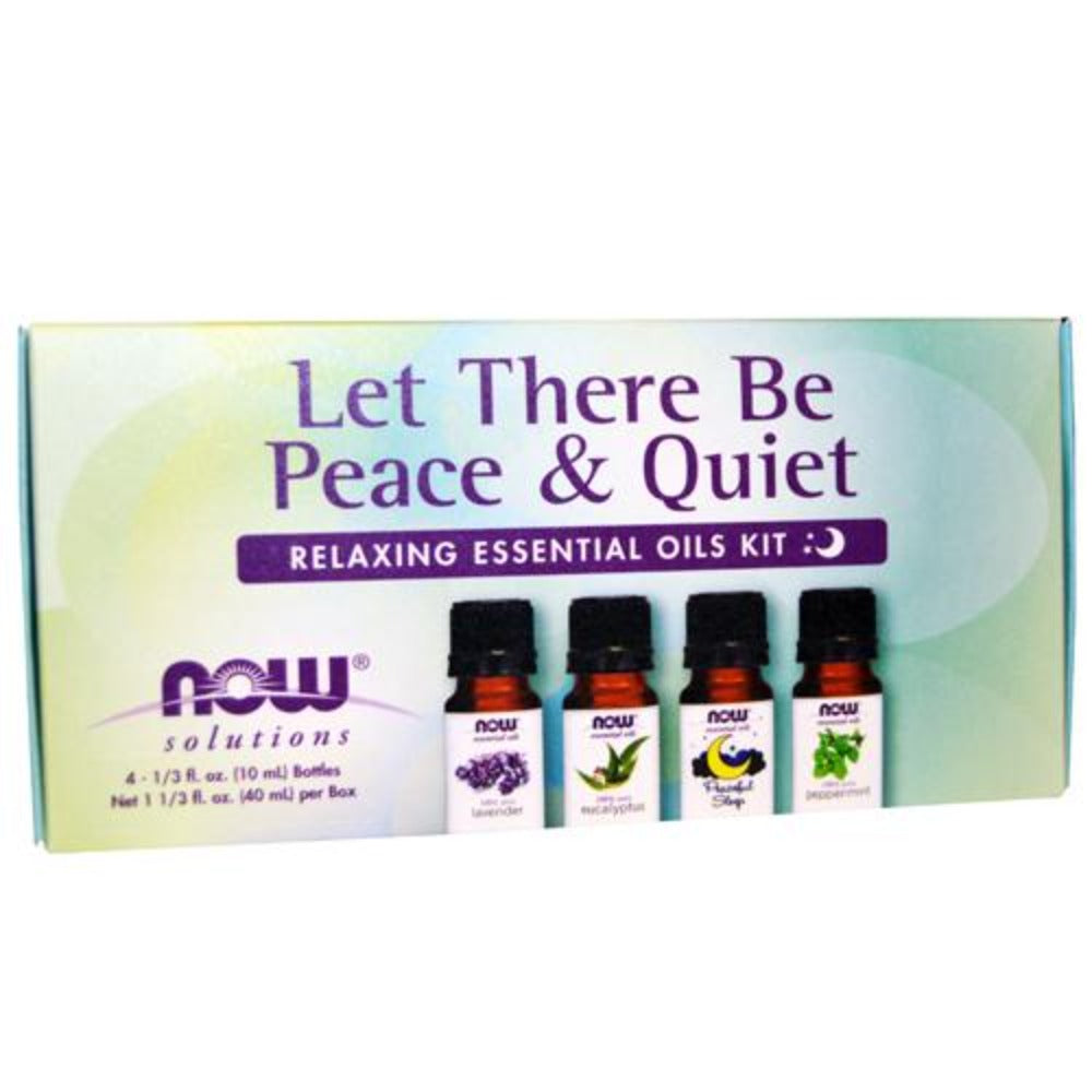 Now Foods Let There Be Peace & Quiet- Relaxing Essential Oils Kit Personal Care Now Foods  (1059210723371)