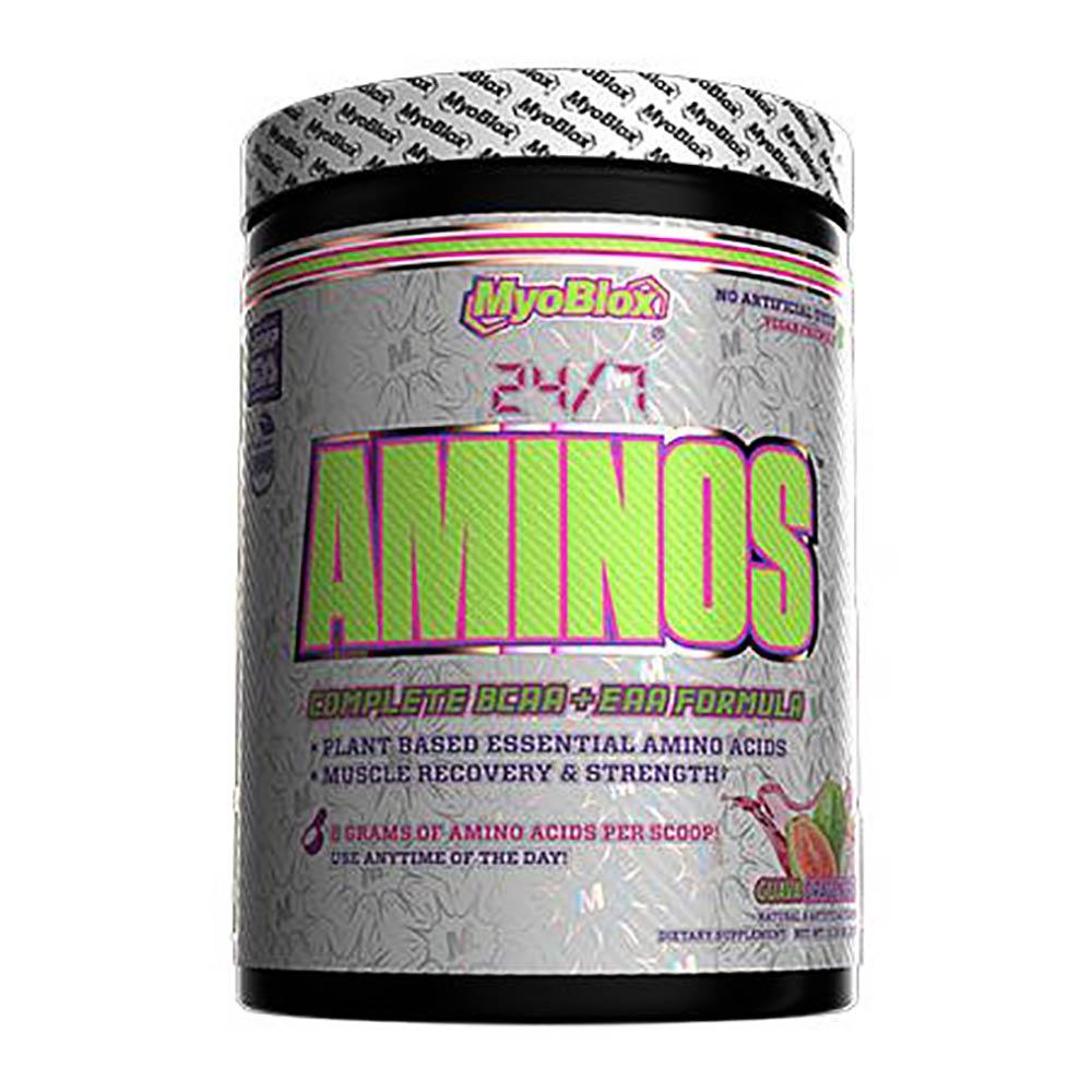 MyoBlox 24/7 Aminos 30/sv Amino Acids MyoBlox Guava Dragonfruit  (4603724234817)