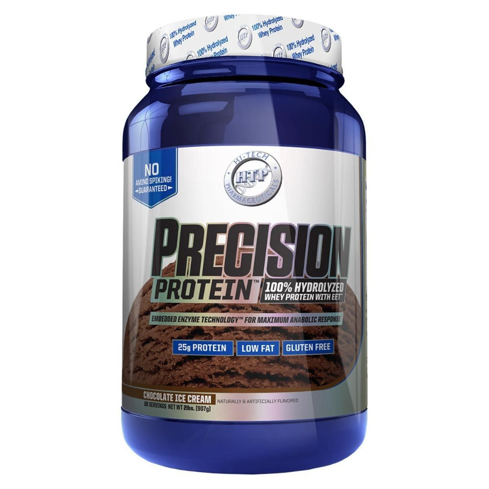 Hi-Tech Pharmaceuticals Precision Protein 2lbs Protein Hi-Tech Pharmaceuticals Chocolate Ice Cream  (1059282812971)