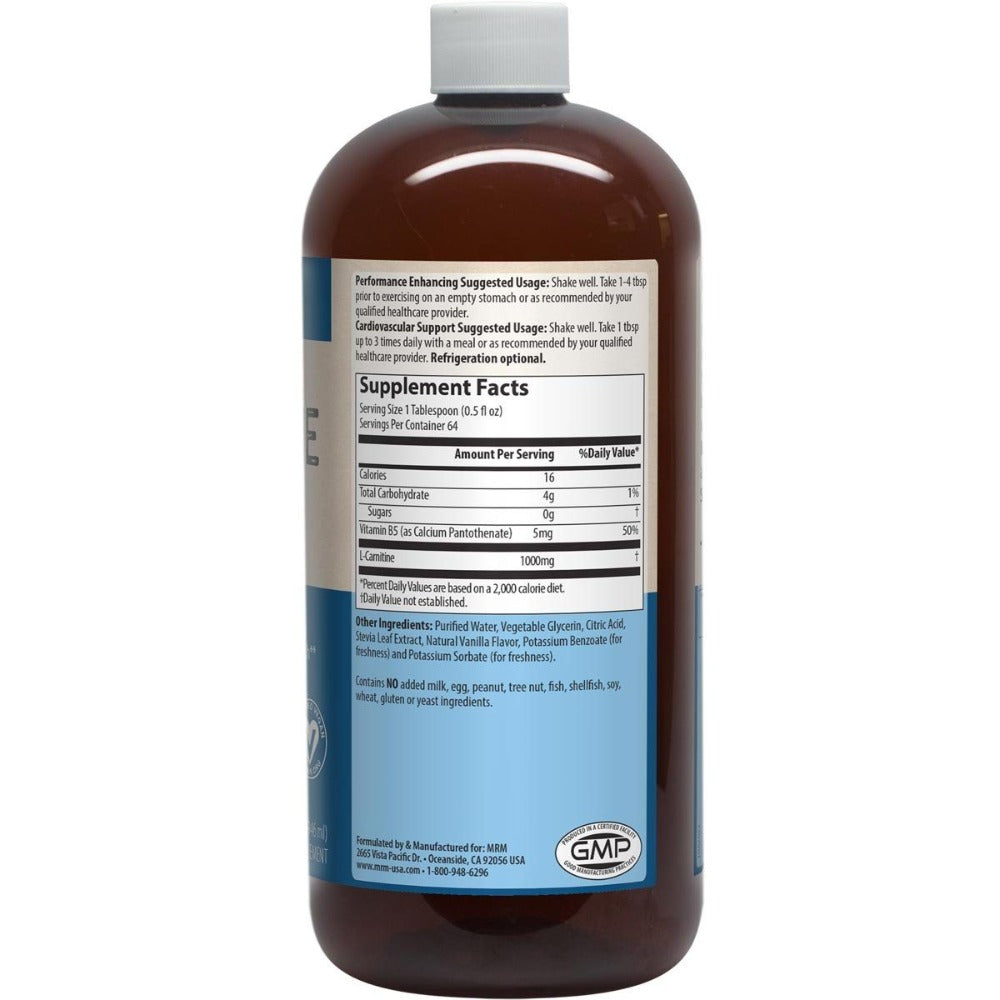 MRM L-Carnitine 32 Fl Oz Amino Acids MRM  (1058816917547)