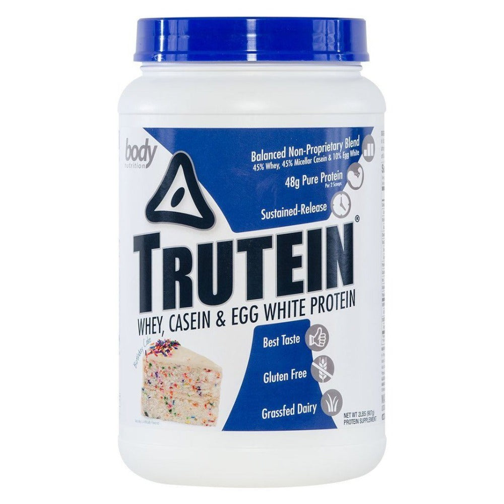 Body Nutrition Trutein 2 Lbs Protein Body Nutrition Birthday Cake  (1058634203179)