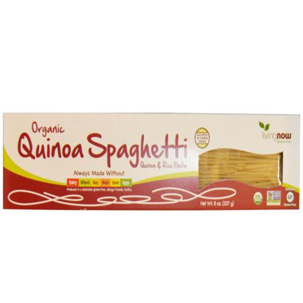 Now Foods Organic Quinoa Spaghettii 8oz Foods & Snacks Now Foods  (1059209871403)