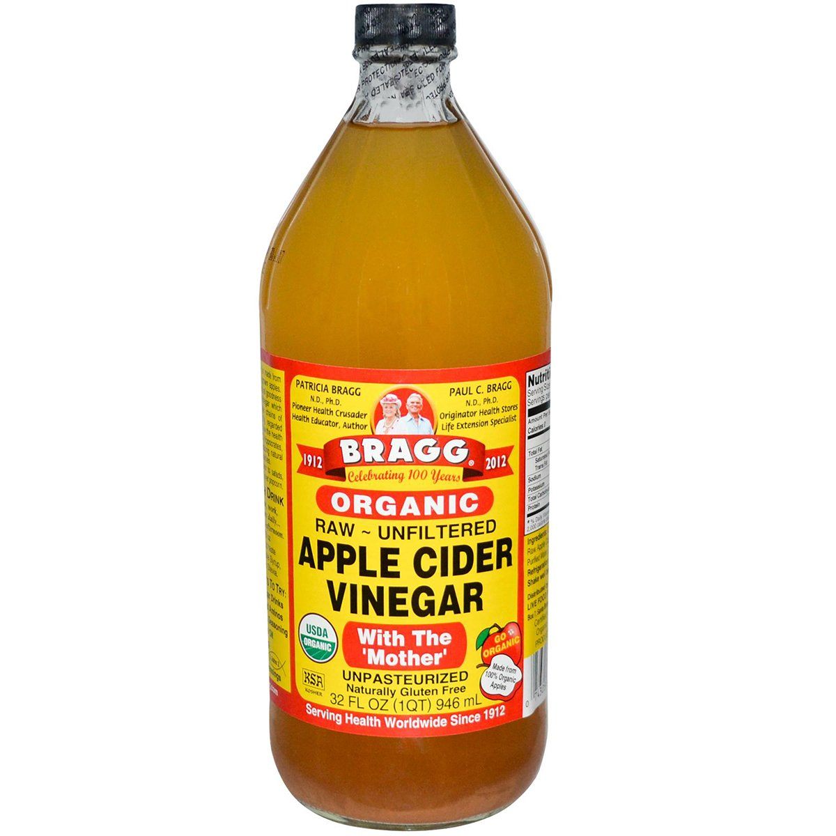 Bragg Organic Apple Cider Vinegar 32 Oz Juices Bragg  (1057972289579)