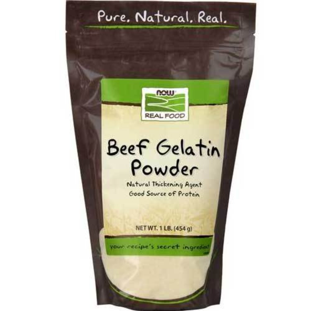 Now Foods Beef Gelatin Powder 1 Lb Foods & Snacks Now Foods  (1059128967211)
