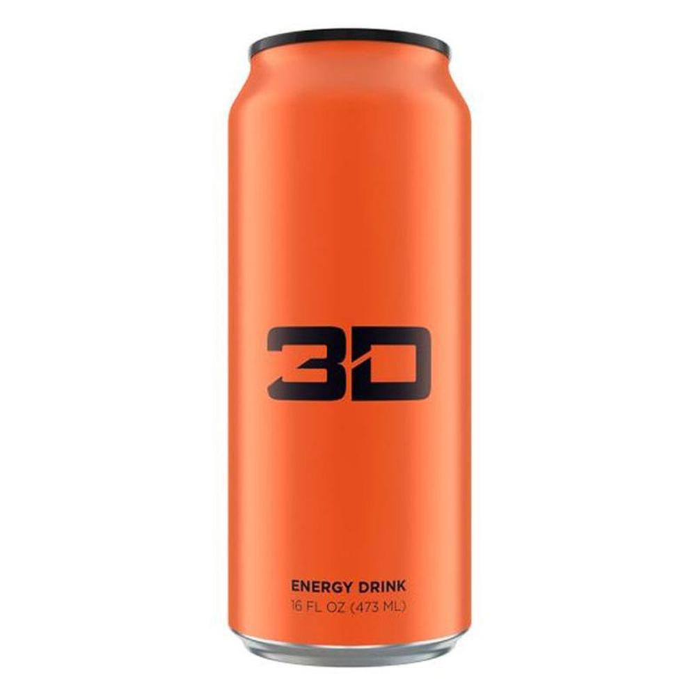 3D ENERGY DRINK 12/CASE Drinks UP ENERGY ORANGE  (1613762002987)
