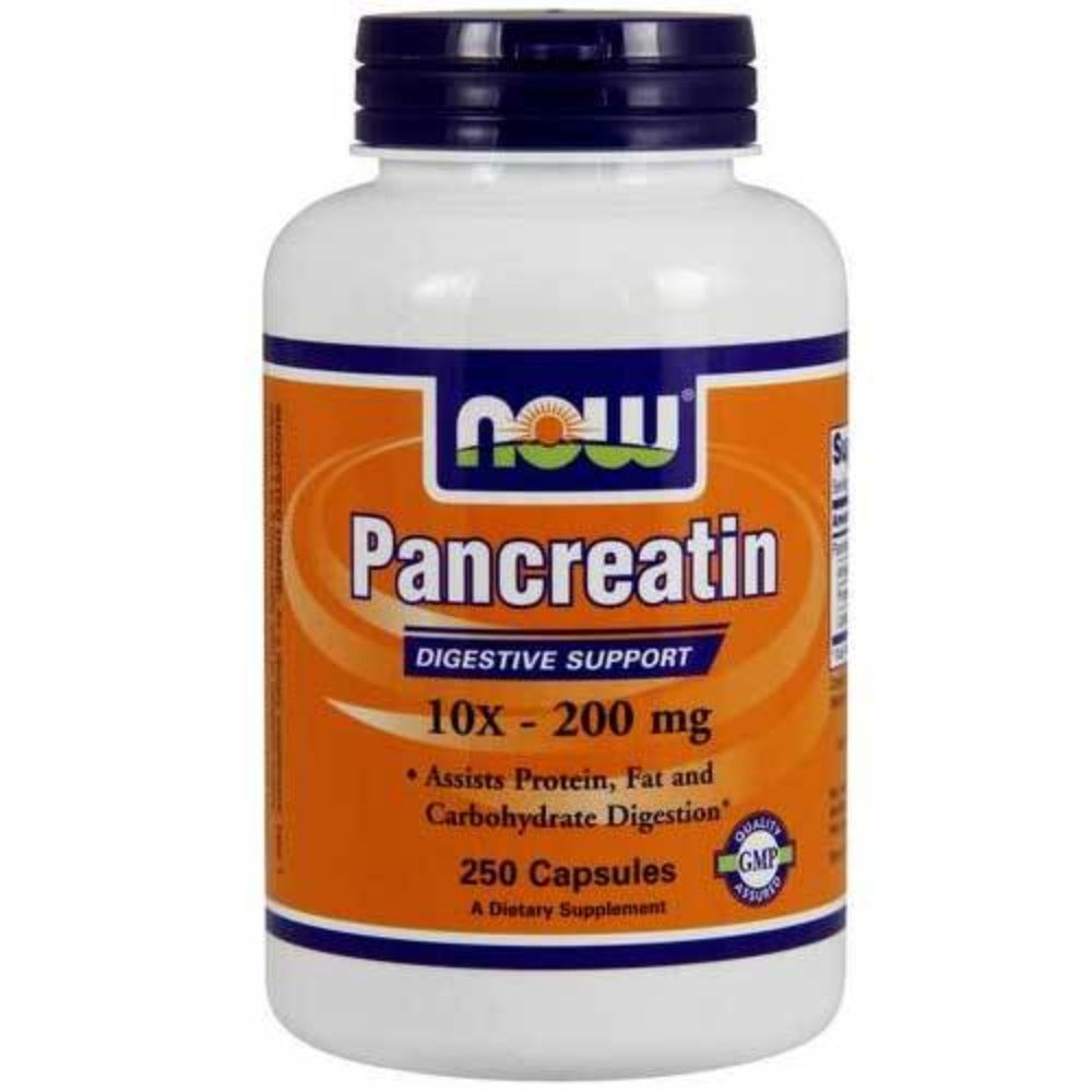 Now Foods Pancreatin 2000 Mg 250 Capsules Now Foods  (1059152232491)